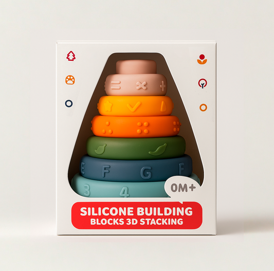 KoWün Torre Apilable de Silicona – 3D Stacking