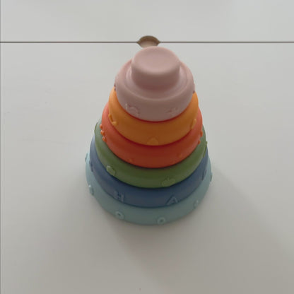 KoWün Torre Apilable de Silicona – 3D Stacking