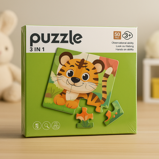 Puzzle 3 en 1 Imantado